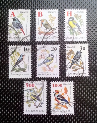 Продам набор из 8-ми почтовых марок Р.Белорусь стандартного выпуска 2006 г. &nda. . фото 8