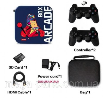 Игровая консоль Arcade Box с 128 ГБ: 41 000 игр NES / PS1 / DC беспроводные джой. Киев. фото 1 Игровая консоль Arcade Box с 128 ГБ: 41 000 игр NES / PS1 / DC беспроводные джой. Киев. фото 1