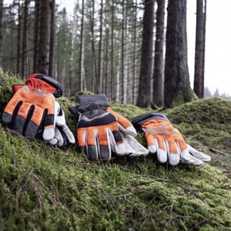 Конструктивні особливості:
	Зручні захисні рукавички призначені для роботи в ліс. . фото 4