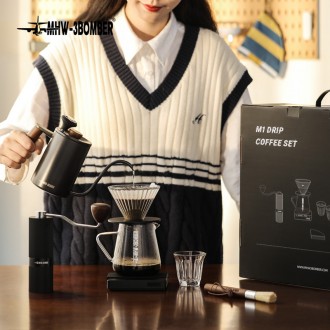Подарочный набор бариста для приготовления кофе MHW-3BOMBER M1 Drip Coffee Set L. . фото 6