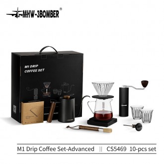 Подарочный набор бариста для приготовления кофе MHW-3BOMBER M1 Drip Coffee Set L. . фото 5
