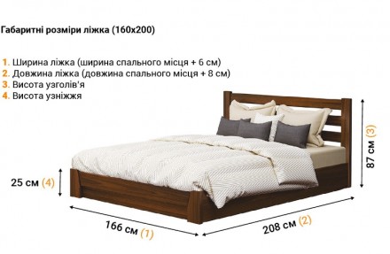 
Кровать из БУКа Селена с механизмом от ТМ Эстелла
Деревянная кровать Селена с м. . фото 4