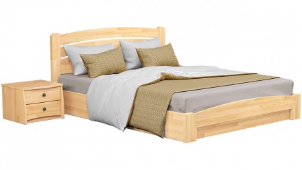 
Кровать из БУКа Селена Аури с механизмом от ТМ Эстелла
Деревянная кровать Селен. . фото 2