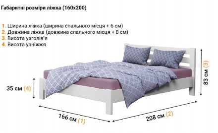 
Кровать из БУКа Рената Люкс от ТМ Эстелла
Деревянная кровать Рената Люкс
Описан. . фото 5