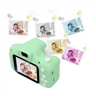 Цифрова камера із симпатичним дитячим дизайном дуже сподобається малюкам. Можлив. . фото 12