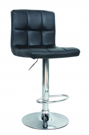 Високий барний стілець, матеріал екошкіра, металева основа з хромом, з підніжкою. . фото 6