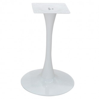 Стіл обідній квадратний, стільниця з матеріалу HPL, колір білий, розмір 80*80 см. . фото 3