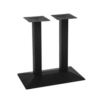 Барний стіл, основа металева чорного кольору, стільниця білого кольору прямокутн. . фото 4