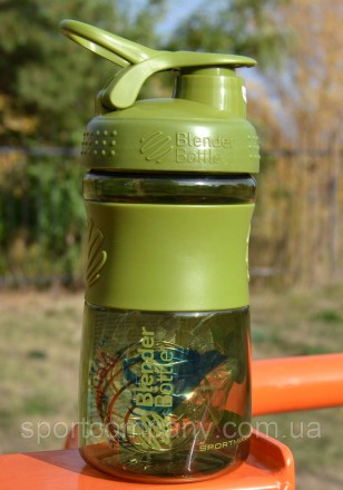 BlenderBottle SportMixer, Універсальна Спортивна пляшка-шейкер з віночком.
Blend. . фото 4