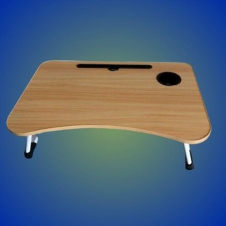 Портативный складной столик для ноутбука (Ясень)
Столик предназначен для комфорт. . фото 2