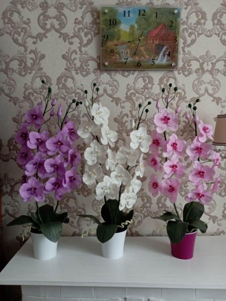 Хто бажає постійно квітучу орхідейку? Не потребує поливу, проста в догляді, можн. . фото 3