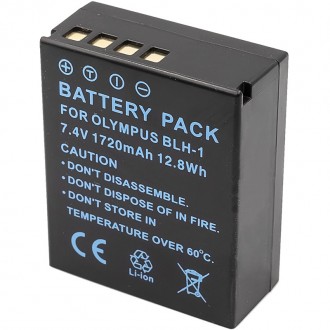 Акумулятор PowerPlant Olympus BLH-1 1720mAh (декодований). Бородянка. фото 1 Акумулятор PowerPlant Olympus BLH-1 1720mAh (декодований). Бородянка. фото 1