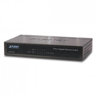 Гігабітний комутатор для дому та малого офісу Planet GSD-503 (5-Port 10/100/1000Mbps). Бородянка. фото 1 Гігабітний комутатор для дому та малого офісу Planet GSD-503 (5-Port 10/100/1000Mbps). Бородянка. фото 1