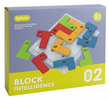 Навчальна гра "Розумні блоки" (2 рівень) - інтелектуальна гра, що виховує спосте. . фото 3