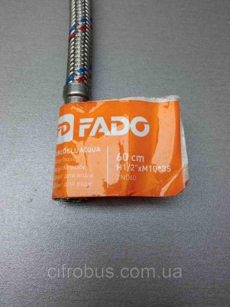 Шлинг для води Fado Flex 60cм
Гібка підводка для змішувачів у нержавієвому плете. . фото 3