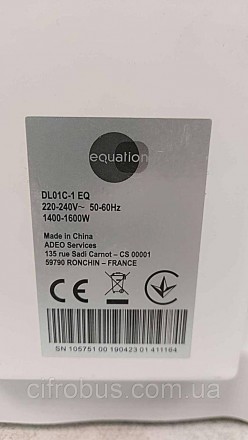 Конвектор DL01C-1 EQ EQUATION 1500 Вт ефективно обігріє вітальню, спальню або оф. . фото 8
