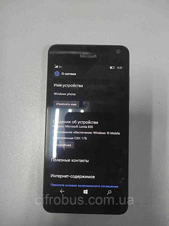 Смартфон, MS Windows 10 Mobile, екран 5", роздільна здатність 1280x720, камера 8. . фото 3