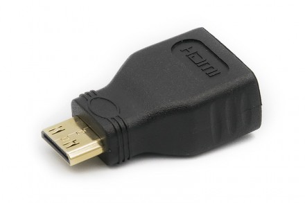 Перехідник PowerPlant HDMI - mini HDMI. Бородянка. фото 1 Перехідник PowerPlant HDMI - mini HDMI. Бородянка. фото 1