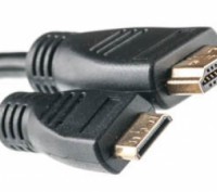 Відео кабель PowerPlant HDMI - mini HDMI, 0.5м, позолочені конектори, 1.3V. Бородянка. фото 1 Відео кабель PowerPlant HDMI - mini HDMI, 0.5м, позолочені конектори, 1.3V. Бородянка. фото 1