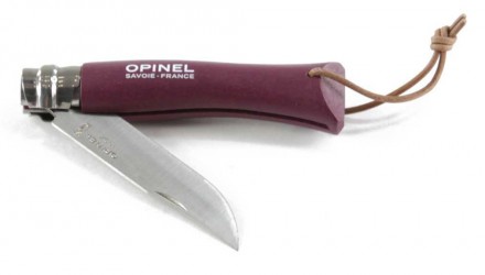Нож Opinel 7 VRI Trekking. Цвет - пурпурный
Нож Opinel №7 Inox Trekking пурпурны. . фото 3