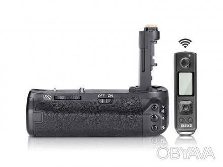 Батарейний блок Meike MK-6D2 PRO для фотоапаратів Canon 6D Mark II DSLR. Корпус . . фото 1