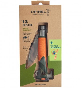 Нож Opinel №12 Explore Remover orange
Opinel 002454 - вместо огнива, как у преды. . фото 2