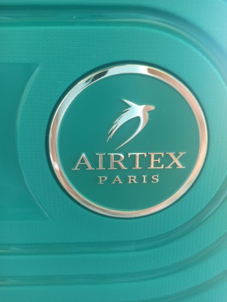 ✅ Продам чемодан Airtex L "Америка",бирюза (Франция). . фото 2