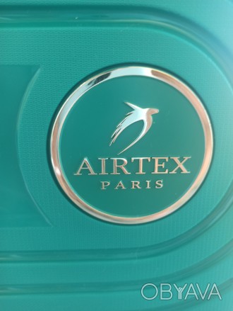 ✅ Продам чемодан Airtex L "Америка",бирюза (Франция). . фото 1
