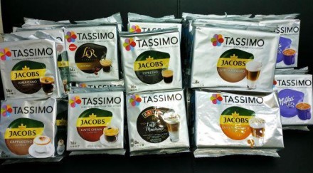 Кофе в капсулах Tassimo Jacobs Latte Macchiato Classico 8 порций, совместимые с . . фото 3