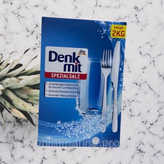 
Опис
 Сіль для посудомийних машин Denkmit Spezialsalz 
Використовуйте спеціальн. . фото 2