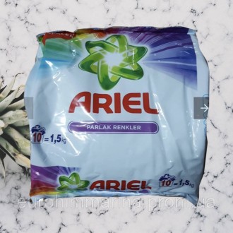 Стиральный порошок Ariel Color Яркие цвета, автомат, 10 стирок, 1.5 кг. Виноградов. фото 1 Стиральный порошок Ariel Color Яркие цвета, автомат, 10 стирок, 1.5 кг. Виноградов. фото 1
