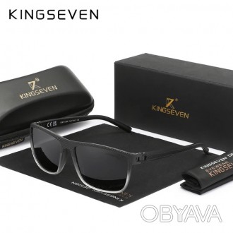 Оригінальні, поляризаційні, сонцезахисні окуляри KINGSEVEN LC755 мають новий сти. . фото 1
