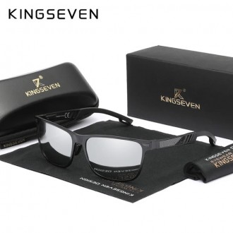 Оригинальные поляризационные солнцезащитные очки KINGSEVEN N753 для мужчин имеют. . фото 2