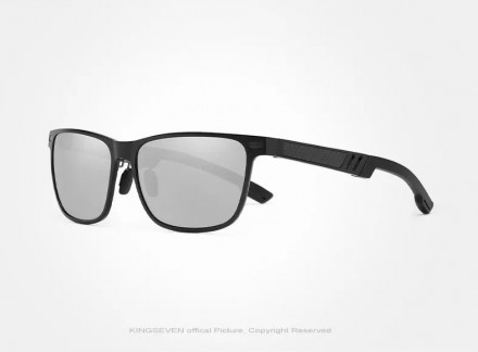 Оригинальные поляризационные солнцезащитные очки KINGSEVEN N753 для мужчин имеют. . фото 4