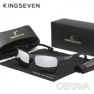 Оригинальные поляризационные солнцезащитные очки KINGSEVEN N753 для мужчин имеют. . фото 1
