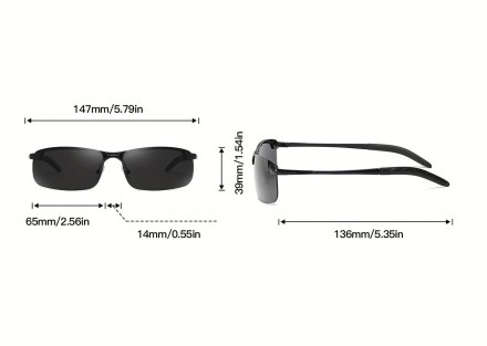 Оригинальные поляризационные солнцезащитные очки RoyalHot p10013 для мужчин имею. . фото 5