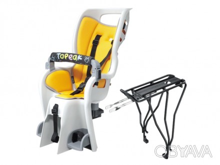 
Велокресло дитяче з багажником Topeak BabySeat II 26 "(TCS2204)
Крісло дитяче з. . фото 1