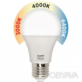 Лампа Светодиодная "COMBO - 10" 10W 3000К 4000K 6400 E27