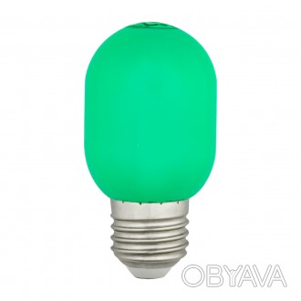 Лампа Светодиодная "COMFORT" 2W E27 A45 ( зеленая). . фото 1