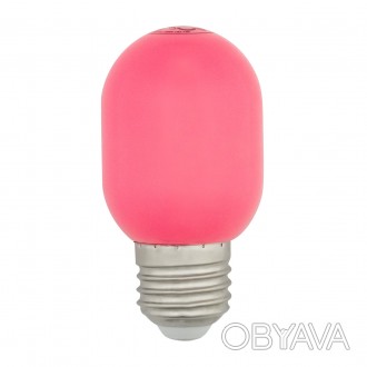 Лампа Светодиодная "COMFORT" 2W E27 A45 ( розовая)