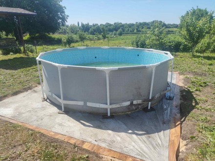 Каркасний басейн Intex, 366 x 99 см
Терміново продам басейн (тече не сильно)
Б. . фото 3