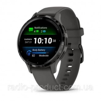 Смарт-годинник Garmin Venu 3s Silver Stainless Steel Bezel with Pebble Gray Case. Львів. фото 1 Смарт-годинник Garmin Venu 3s Silver Stainless Steel Bezel with Pebble Gray Case. Львів. фото 1