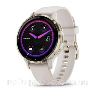Смарт-годинник Garmin Venu 3s Soft Gold Stainless Steel Bezel with Ivory Case an. Львів. фото 1 Смарт-годинник Garmin Venu 3s Soft Gold Stainless Steel Bezel with Ivory Case an. Львів. фото 1