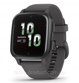Смарт-годинник Garmin Venu Sq 2 Shadow Gray/Slate (010-02701-80). Львів. фото 1 Смарт-годинник Garmin Venu Sq 2 Shadow Gray/Slate (010-02701-80). Львів. фото 1