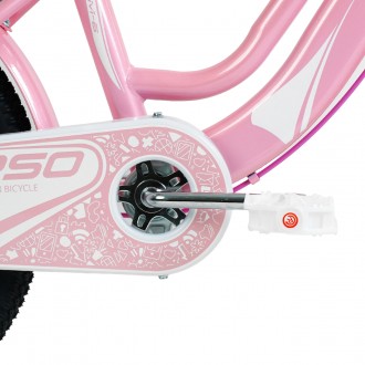 
Велосипед двухколесный с корзинокой 18 дюймов для девочки Corso Nice от 6 до 9 . . фото 7