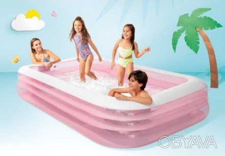 Детский надувной бассейн INTEX 58487:
Откройте свой летний сезон с надувным басс. . фото 1