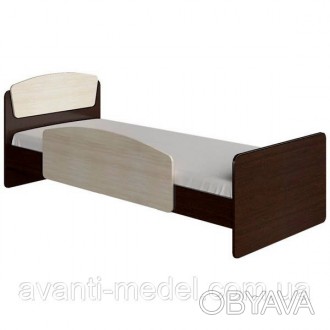 Витончене та практичне односпальне ліжко Асторія-2 виробляється меблевою фабрико. . фото 1
