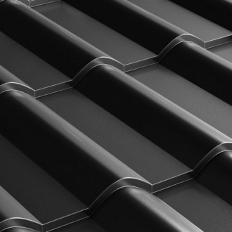 Плавні лінії металочерепицінадають ніжності дизайну даху будь-якої форми і склад. . фото 7