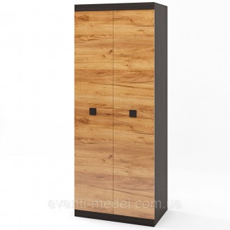 Шкаф распашной Соната-800 изготовлен из ламинированного ДСП, толщиной 16 мм, кро. . фото 2