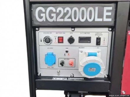 Генератор бензиновый 16 кВт GG 22000 LE с автозапуском - это мощный, удобный и н. . фото 3